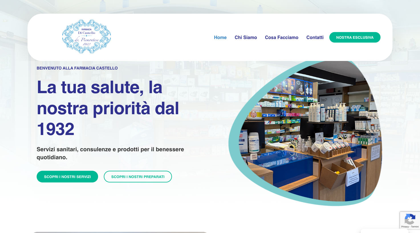 Farmacia di Castello Firenze - Sito web farmacia