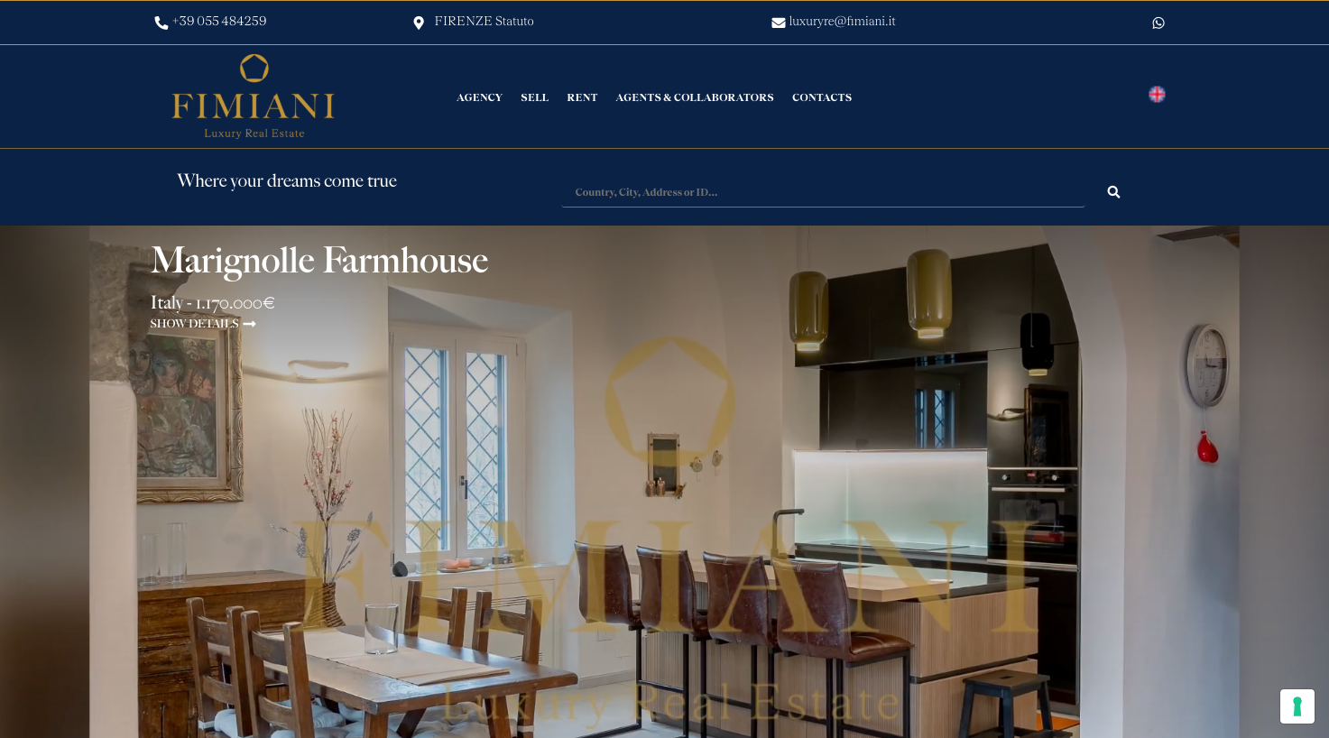 Fimiani Luxury Real Estate - Immobiliare di lusso Firenze