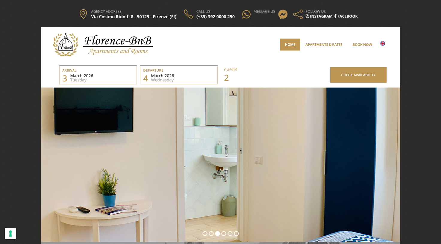 SmartBooking - Florence BnB sistema prenotazione